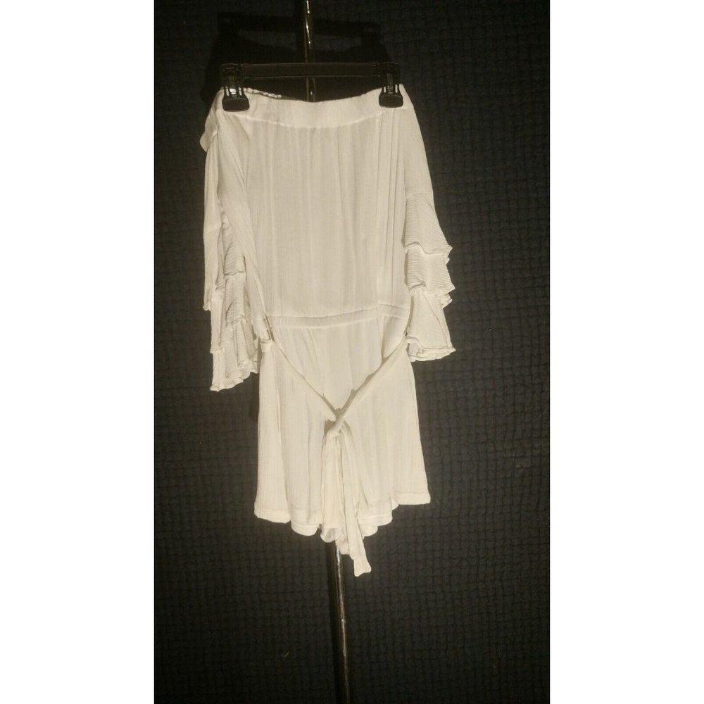 Lulus White Off Shoulder Romper L